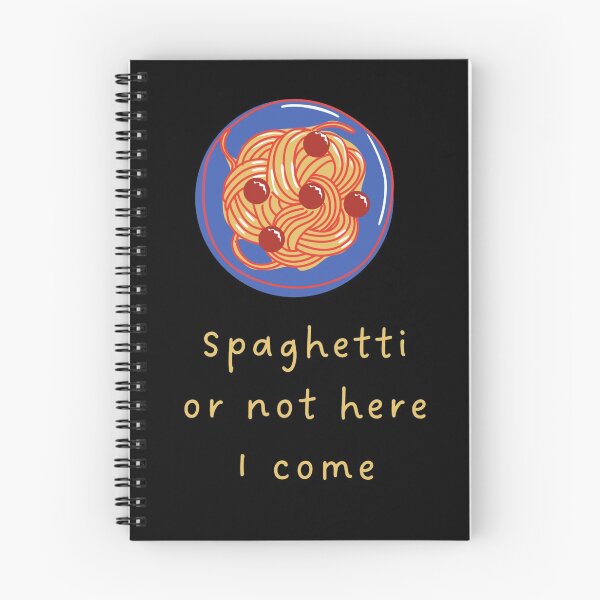 Item preview, Spaghetti or not here I come for Pasta Lovers  designed and sold by Giovanni's  Brown Quotes.