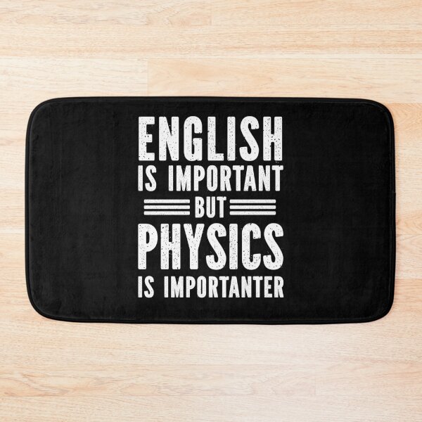 Item preview, English Is Important But Physics is Importanter designed and sold by Majesticoo.