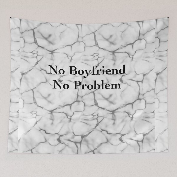 Item preview, No Boyfriend, No Problem! designed and sold by ImperialDE.
