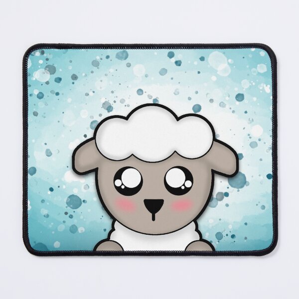 Item preview, Sheeple - Deep Blue Classic Sheep designed and sold by MrsRockNRoll.