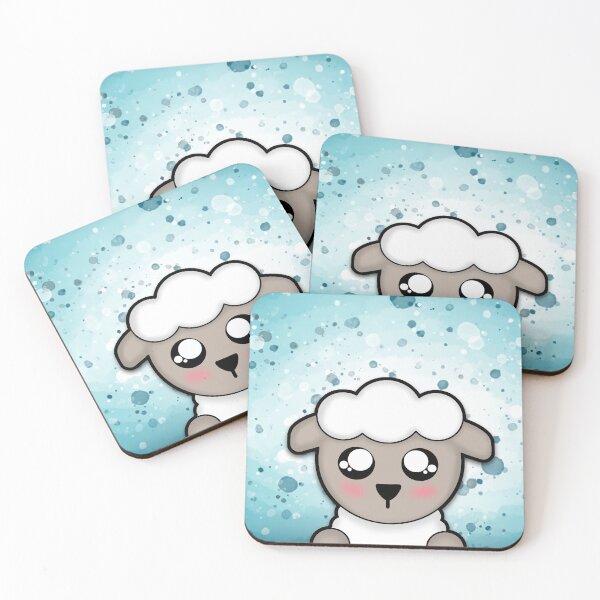 Item preview, Sheeple - Deep Blue Classic Sheep  designed and sold by MrsRockNRoll.