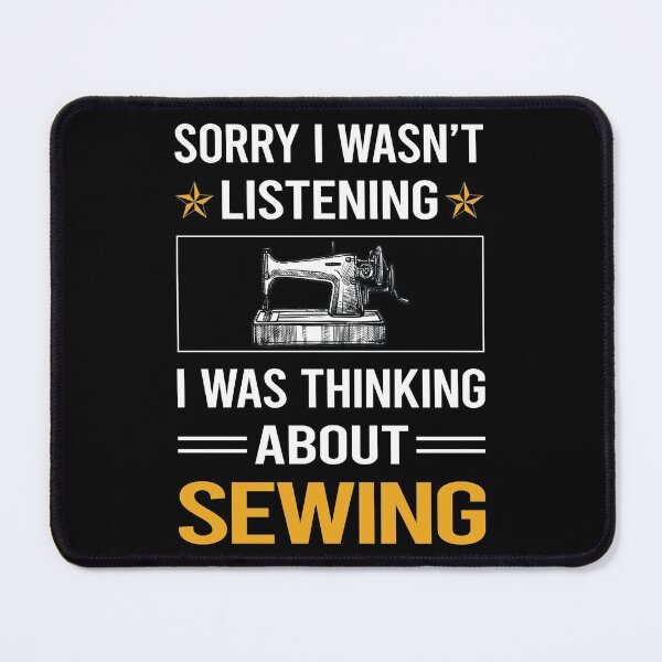 Item preview, Funny Listening Sewing designed and sold by RandalDavis.
