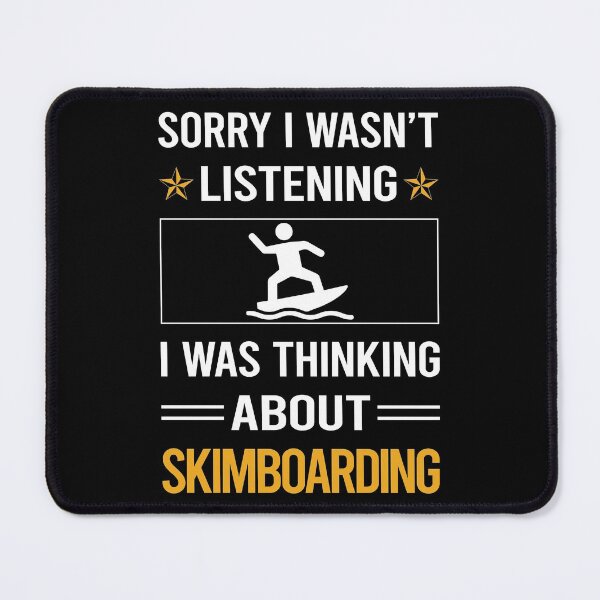 Item preview, Funny Listening Skimboarding Skimboard Skimboarder Skimming designed and sold by RandalDavis.