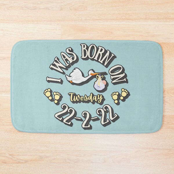 Item preview, I Was Born On Twosday 22 2 22 Cool Twosday British European Date Birthday Design designed and sold by TrulyEpoque.