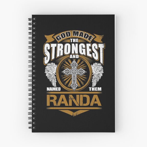 Item preview, Randa Name T Shirt - God Found Strongest And Named Them Randa Gift Item Tee designed and sold by sallyanney.