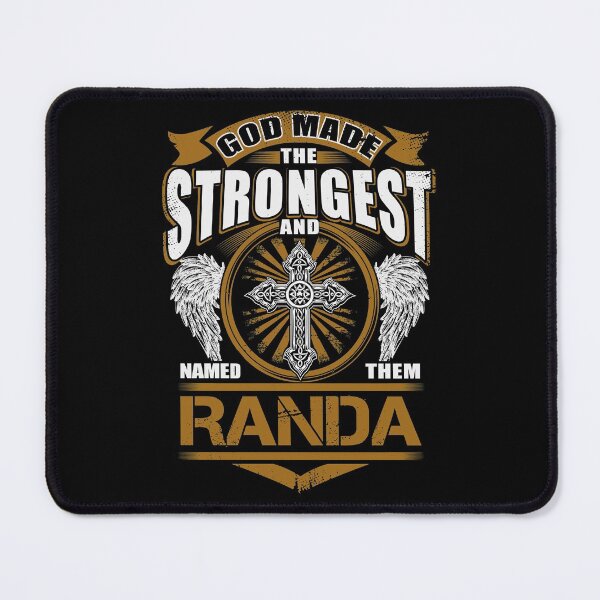 Item preview, Randa Name T Shirt - God Found Strongest And Named Them Randa Gift Item Tee designed and sold by sallyanney.