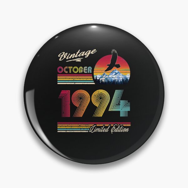 Item preview, October 1994 Birthday Classic T-Shirt designed and sold by WarrenyButlin.