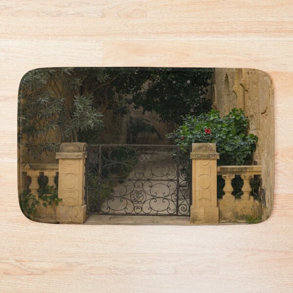 Item preview, Tiny Walled Garden - Gallivanting Around Mdina the Silent City in Gozo Malta designed and sold by Georgia Mizuleva.