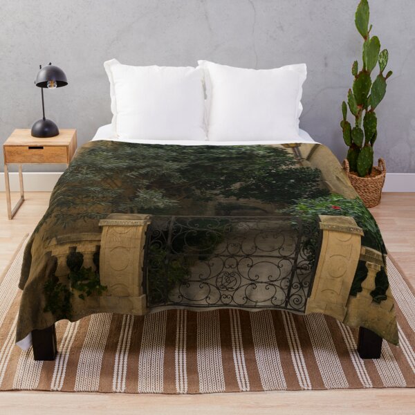 Item preview, Tiny Walled Garden - Gallivanting Around Mdina the Silent City in Gozo Malta designed and sold by Georgia Mizuleva.
