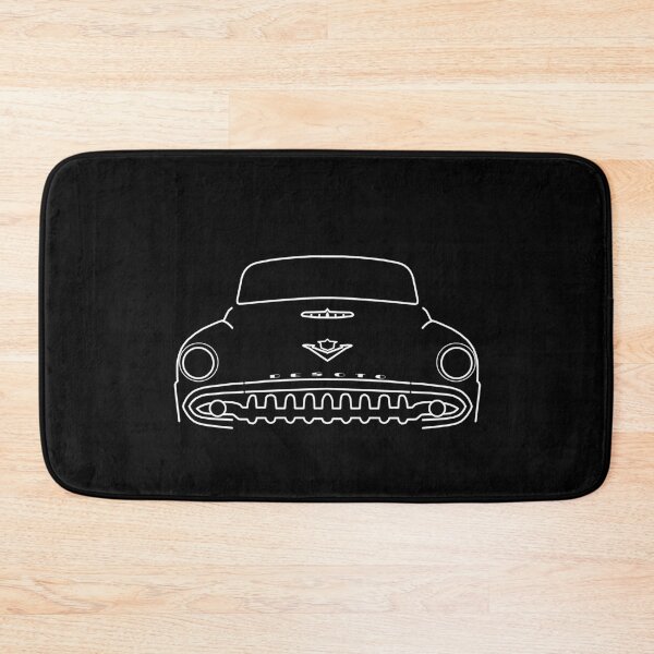 Item preview, DeSoto Firedome 1954 classic car white outline graphic  designed and sold by soitwouldseem.