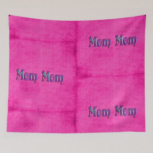 Item preview, Mom Mom Pink Decorative Background.  designed and sold by lorrinani.