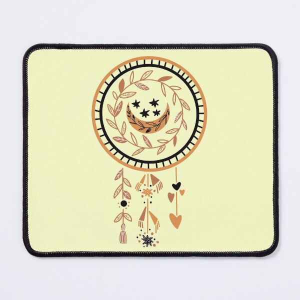 Item preview, Boho Moon Dream Catcher designed and sold by SpaceEnhance.