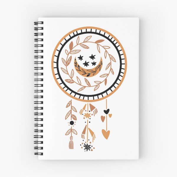 Item preview, Boho Moon Dream Catcher designed and sold by SpaceEnhance.
