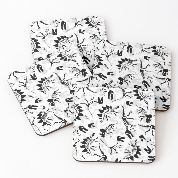 Item preview, The real reason dinosaurs became extinct - A Black and White Dinosaur Print designed and sold by crazycollective.
