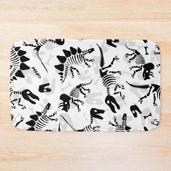 Item preview, The real reason dinosaurs became extinct - A Black and White Dinosaur Print designed and sold by crazycollective.