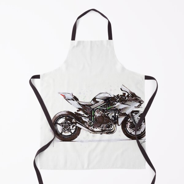 Item preview, Watercolor Sport Motorcycle H2R - original artwork by Vart. designed and sold by vartstudio.