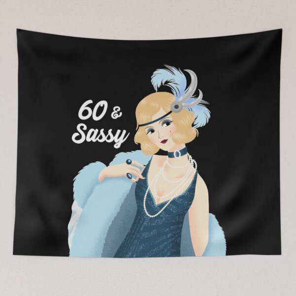 Item preview, 60 & Sassy designed and sold by Monique Prince.