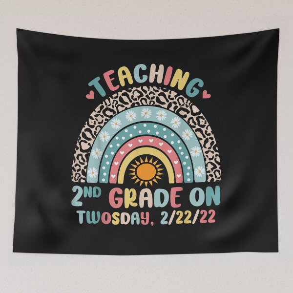Item preview, Teaching 2nd Grade 22nd February 2022 - Twosday 2-22-22 School designed and sold by RahmaniArt.