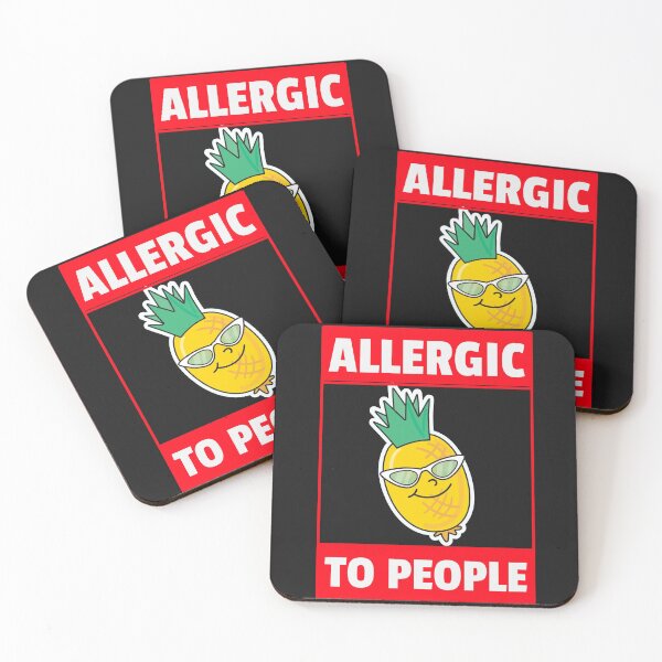 Item preview, Allergic to people designed and sold by Sunset-1.