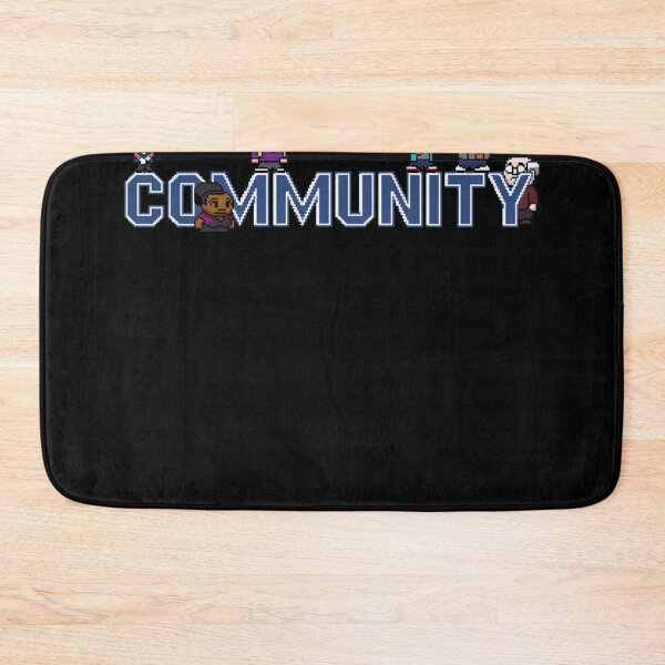 Item preview, Community Logo with Characters Essential T-Shirt.png designed and sold by williamfarmer5.