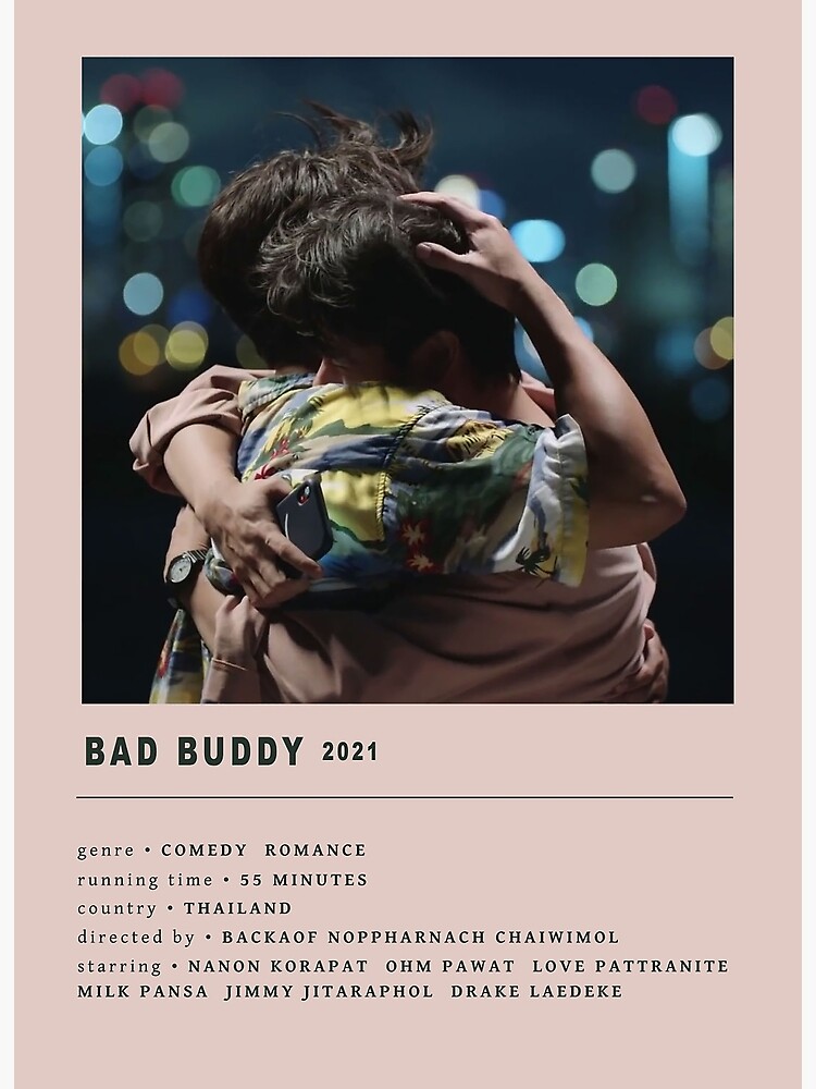 bad buddy minimalist poster