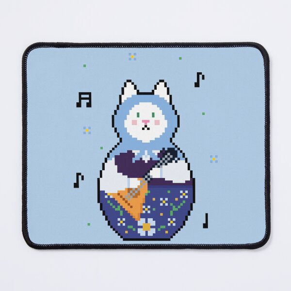 Item preview, Matryoshkat with Balalaika designed and sold by katnanigans.