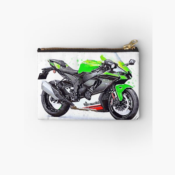 Item preview, Watercolor Sport Motorcycle ZX10R - original artwork by Vart. designed and sold by vartstudio.
