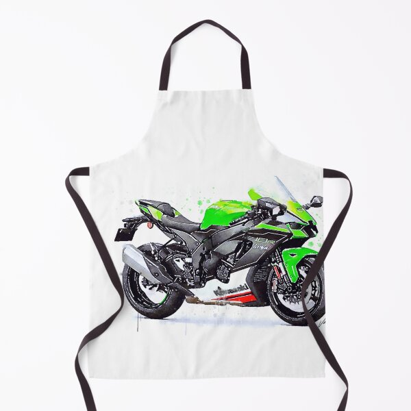 Item preview, Watercolor Sport Motorcycle ZX10R - original artwork by Vart. designed and sold by vartstudio.