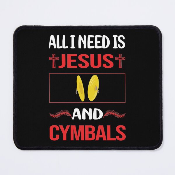 Item preview, Funny Jesus Cymbals Cymbal designed and sold by DougPoulos.