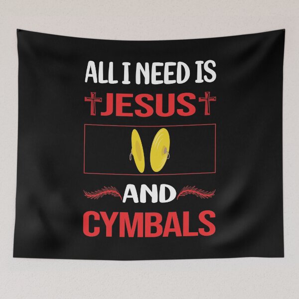 Item preview, Funny Jesus Cymbals Cymbal designed and sold by DougPoulos.