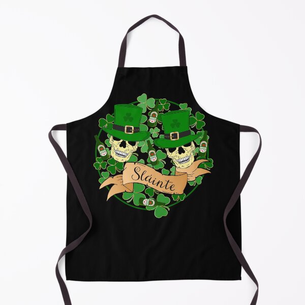 Item preview, St Patricks Irish Sláinte Beers and Skulls Quote designed and sold by HotHibiscus.