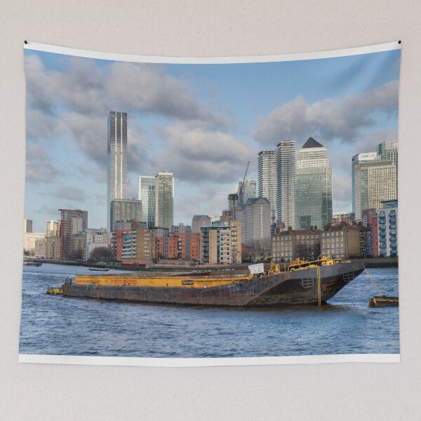 Item preview, Canary Wharf Barge  designed and sold by hawkie.