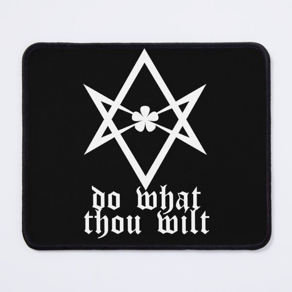 Item preview, Do What Thou Wilt - Unicursal Hexagram designed and sold by artpirate.