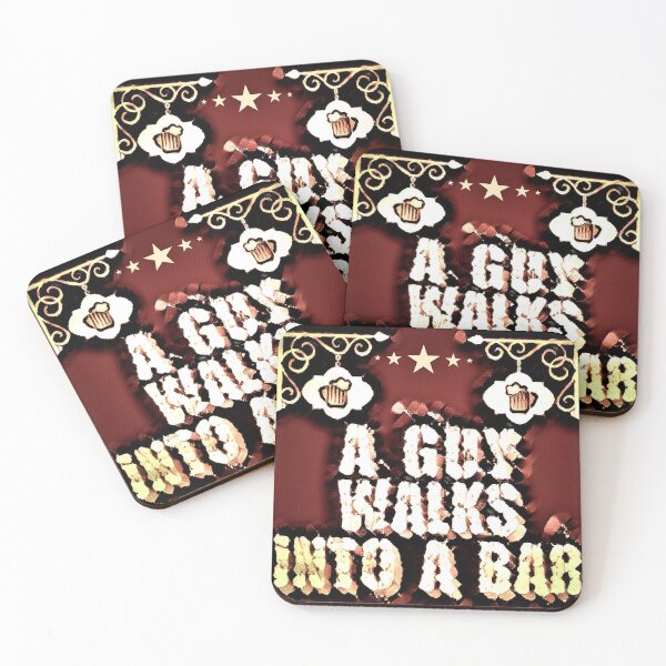 Item preview, A GUY WALKS INTO A BAR...Funny designed and sold by jmed70.