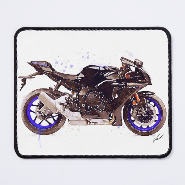 Item preview, Copy of Watercolor Sport Motorcycle R1M - original artwork by Vart. designed and sold by vartstudio.