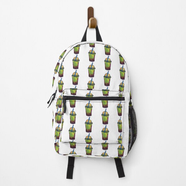 Item preview, Wild Forest Boba Milk Tea Illustration designed and sold by ZaraRoza.
