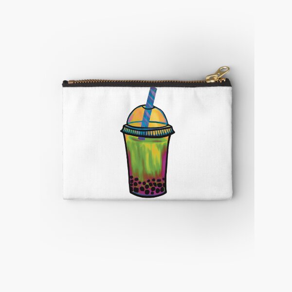 Item preview, Wild Forest Boba Milk Tea Illustration designed and sold by ZaraRoza.