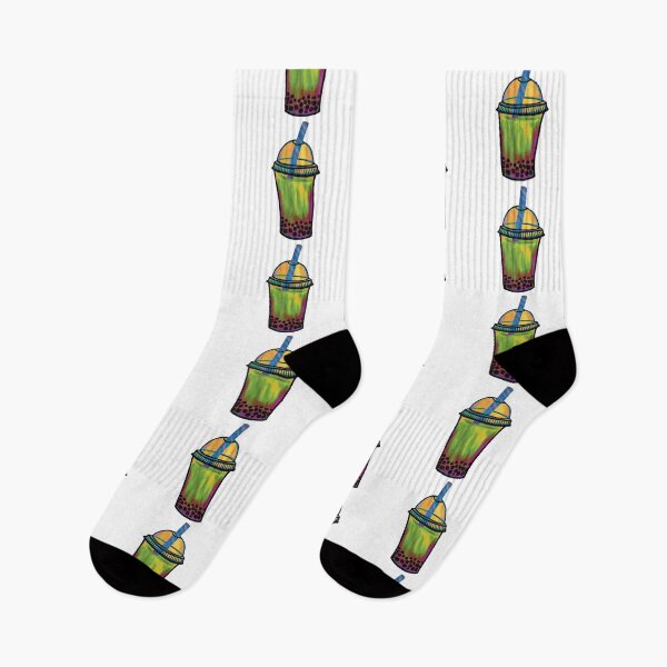 Item preview, Wild Forest Boba Milk Tea Illustration designed and sold by ZaraRoza.