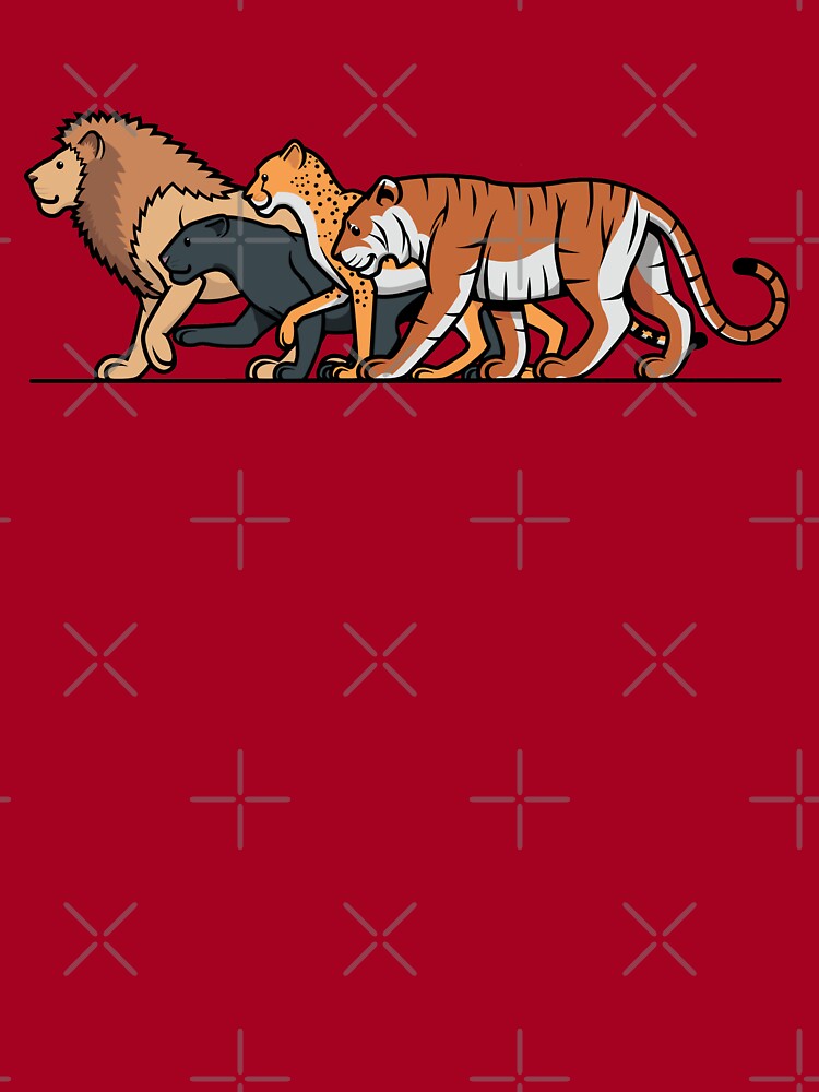 Thumbnail 2 of 2, Kids T-Shirt, BigCatKids - The Gang designed and sold by Virtual-SG.