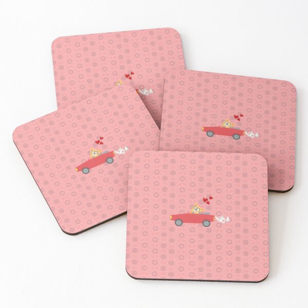 Item preview, Cat driving a car. Love cat. Valentines background designed and sold by D/Art ⭐⭐⭐⭐⭐.