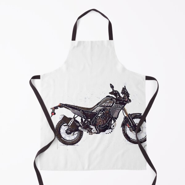 Item preview, Adventure Sport Motorcycle Tenere 700 black - original artwork by Vart. designed and sold by vartstudio.