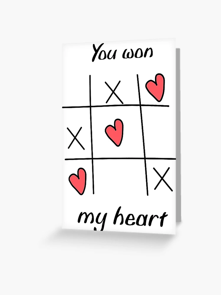 Tic Tac Toe or Naughts and Crosses blank game board with hearts as concept  for love in vector illustration Stock Vector