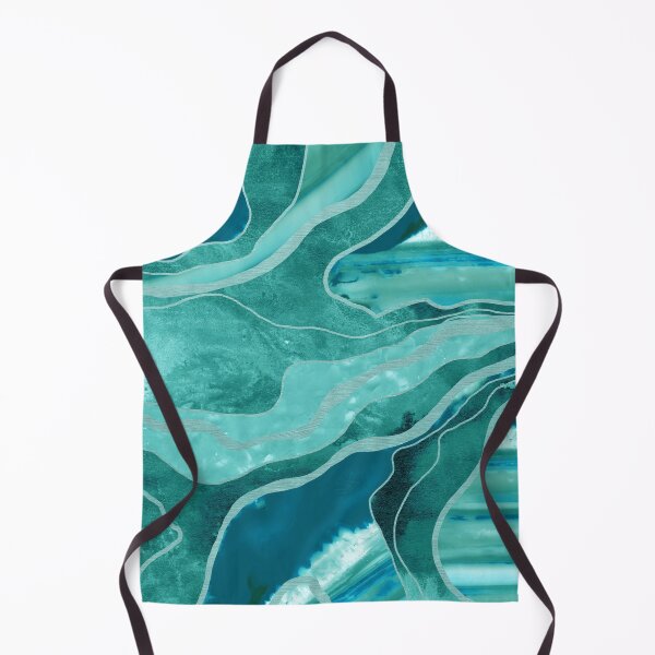 Item preview, Soft Turquoise Teal Marble Agate Glam #1 #decor #art designed and sold by Anita's & Bella's Art.