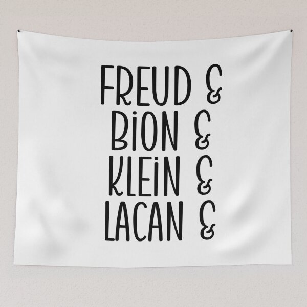 Artikelvorschau, Freud und Bion und Klein und Lacan entworfen und verkauft von Shop signer.
