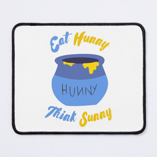 Item preview, Eat Hunny Think Sunny by Pooh designed and sold by mschubbybunny.