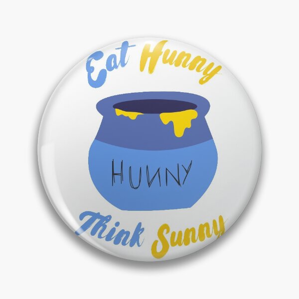 Item preview, Eat Hunny Think Sunny by Pooh designed and sold by mschubbybunny.