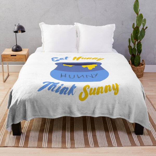Item preview, Eat Hunny Think Sunny by Pooh designed and sold by mschubbybunny.