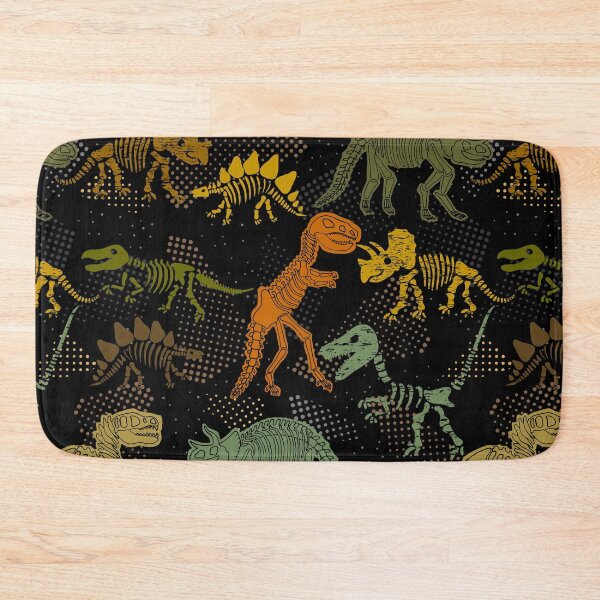 Item preview, The real reason dinosaurs became extinct - A  Fossil Dinosaur Print designed and sold by crazycollective.