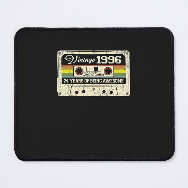 Item preview, Vintage 1996 24th Birthday Gift Cassette 24 Years Old 24 Years Of Being Awesome Classic T-Shirt designed and sold by RobertTree.