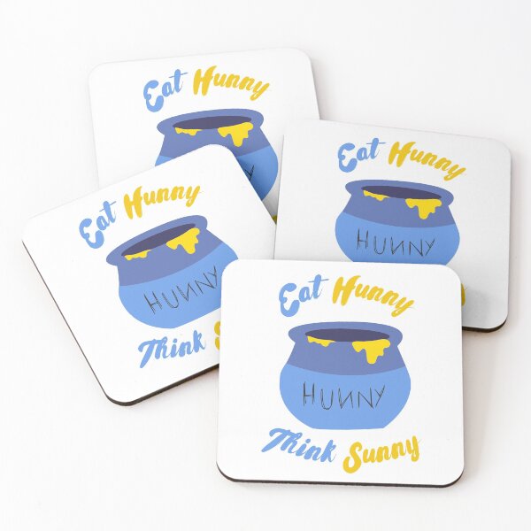 Item preview, Eat Hunny Think Sunny by Pooh designed and sold by mschubbybunny.